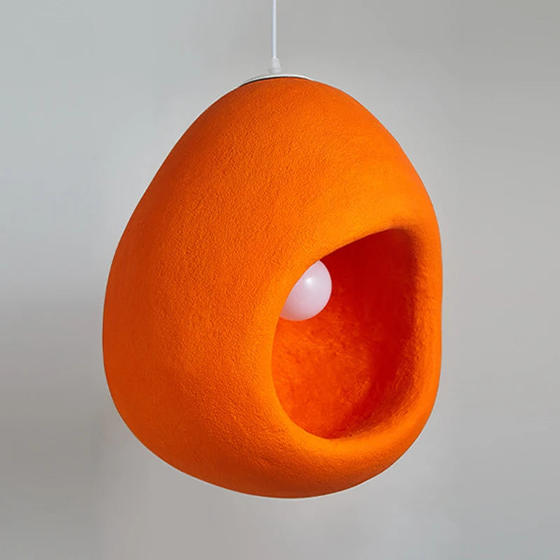 suspension style nordique wabi sabi led pour café - vue 7 sur 7
