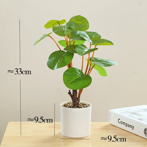 plante artificielle en pot bambou monstera pour décor bureau et maison - vue 14 sur 14