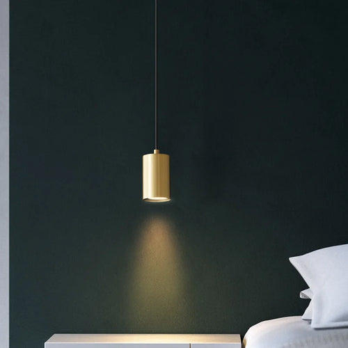 Suspension LED design moderne cylindrique - vue 4 sur 8