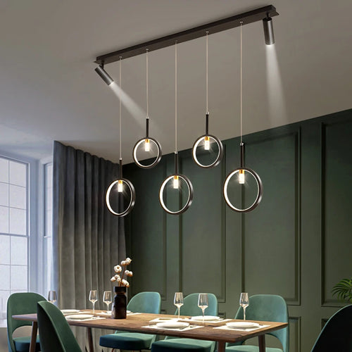 lustre led décoratif pour intérieur éclairage plafond