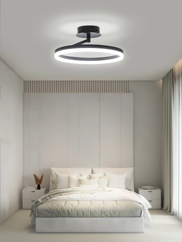 Plafonnier LED rond Simple - vue 6 sur 10