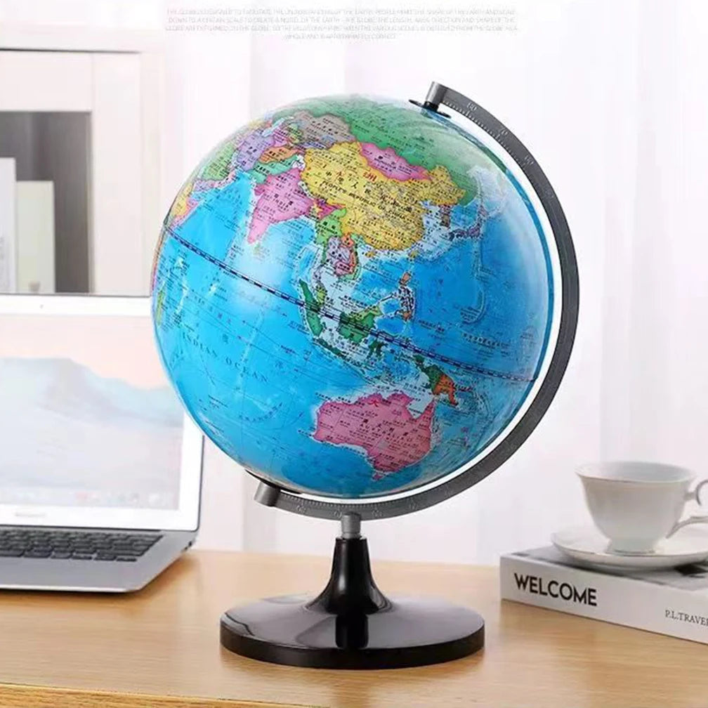 globe terrestre rotatif éducatif pour étudiants et enfants - vue 2 sur 7