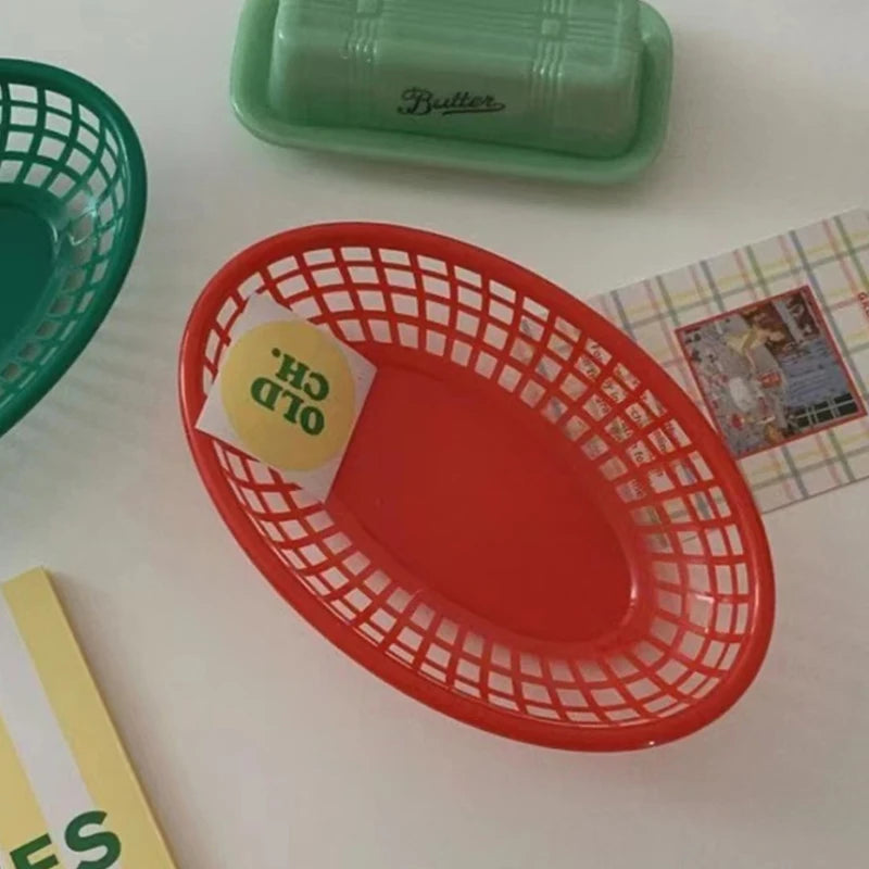 panier ovale pour nourriture accessoire de cuisine et rangement - vue 10 sur 13