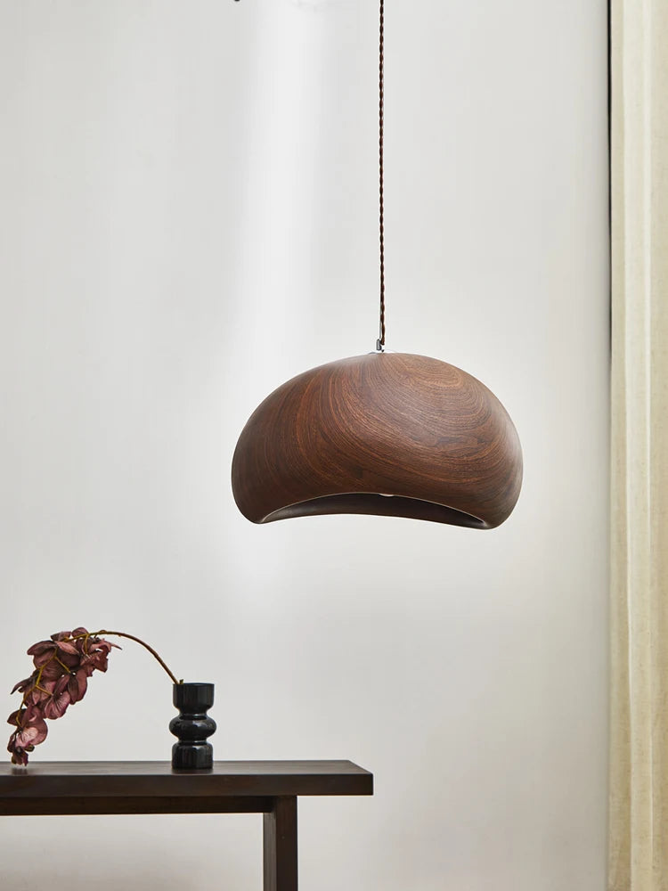 lustre wabi sabi style japonais pour restaurant bar et salon de thé - vue 3 sur 8