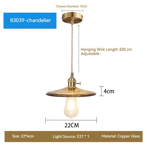 suspension moderne en verre led pour décoration intérieure - vue 13 sur 20