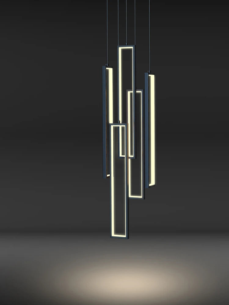 lustre suspendu moderne style loft pour intérieur élégant - vue 3 sur 14
