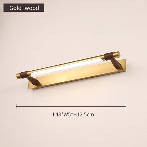 applique led moderne en cuivre pour miroir avant - vue 15 sur 15