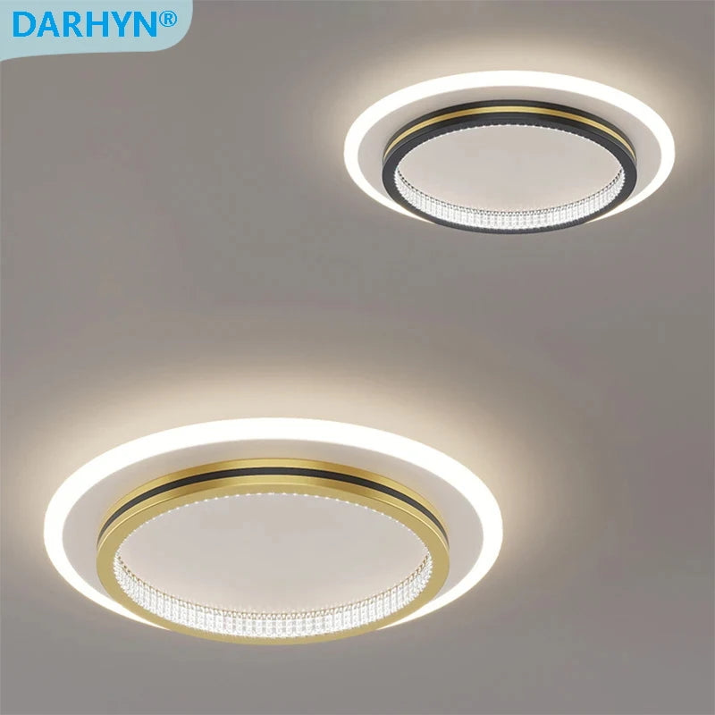plafonnier moderne led luxueuse décoration intérieure nordique créative - vue 2 sur 14