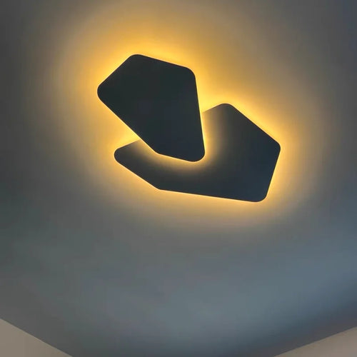 Nordique moderne géométrique plafonnier salon chambre salle à manger cuisine salle à manger étude décor éclairage lumière LED intérieur