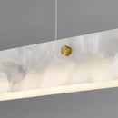 lustre moderne en marbre noir pour décoration intérieure élégante