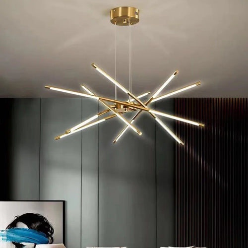 lustre créatif moderne pour bar restaurant ambiance unique - vue 5 sur 14