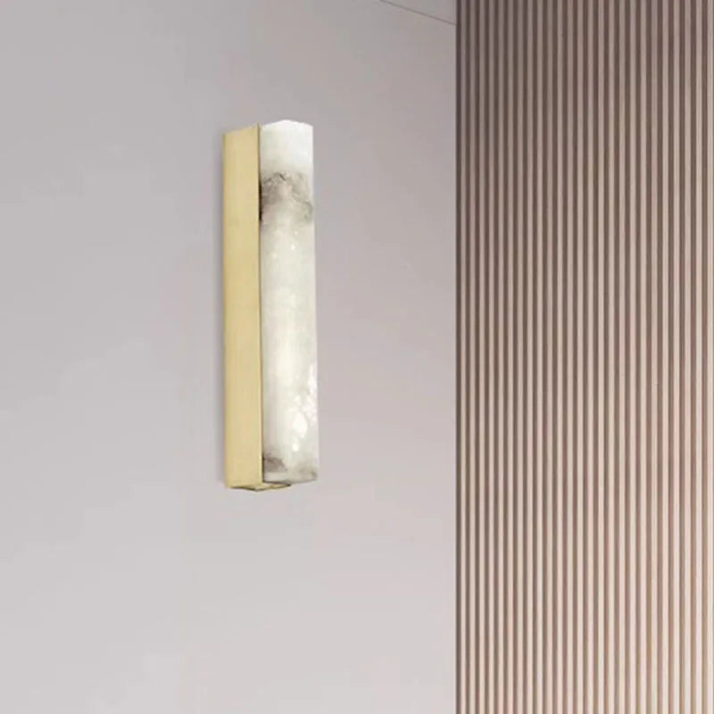 Applique murale longue en marbre de Style chinois - vue 3 sur 7