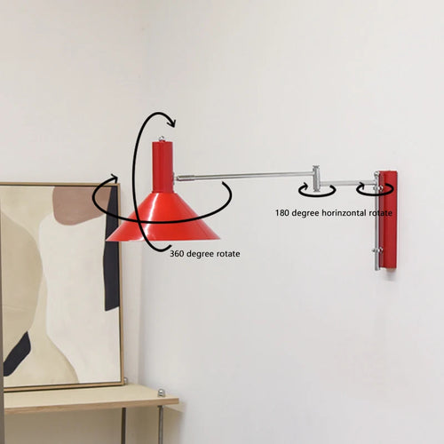 applique murale extensible pliable pour lecture led - vue 7 sur 8
