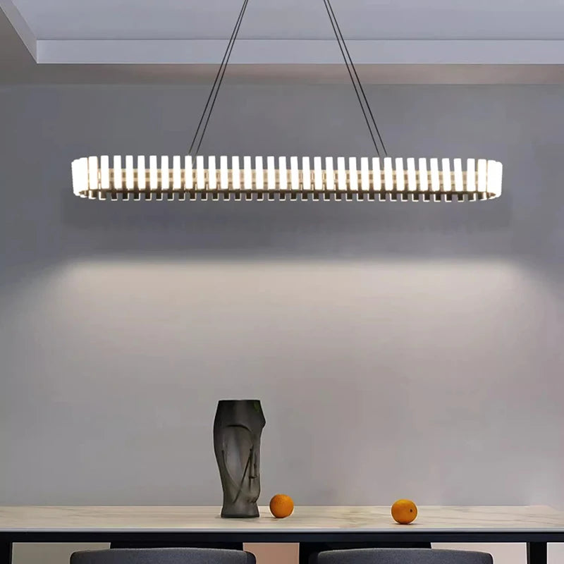 Lustre design moderne idéale pour éclairage décoratif intérieur - vue 4 sur 8