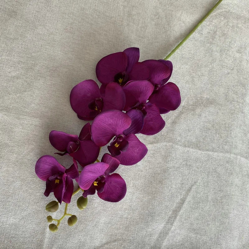 arrangement de fleurs artificielles en velours pour décoration intérieure - vue 9 sur 17