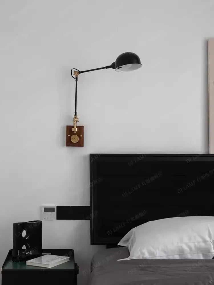 applique murale moderne à bras long luminaire décoratif d'intérieur - vue 6 sur 7