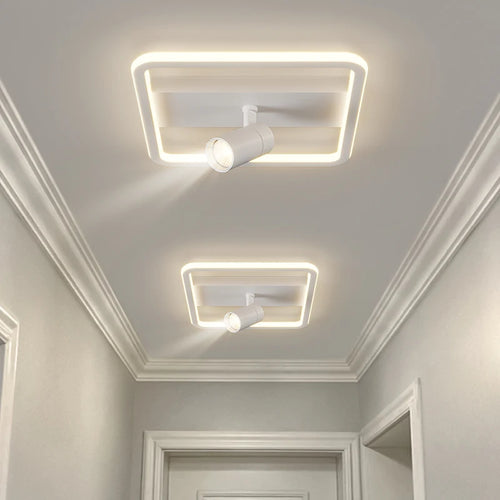 plafonnier sans aspiration magnétique monté en surface décoratif - vue 5 sur 14