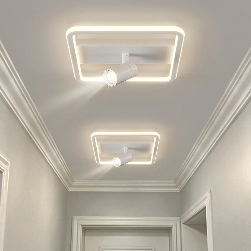 plafonnier sans aspiration magnétique monté en surface décoratif - vue 5 sur 14