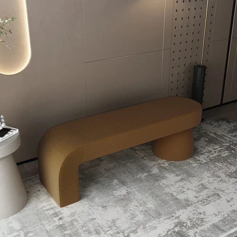 tabourets à langer en laine d'agneau pour un intérieur élégant - vue 4 sur 33