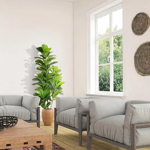 arbre tropical artificiel ficus pour décoration maison jardin boutique - vue 6 sur 12