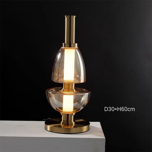 lustre en verre design nordique pour espace moderne - vue 10 sur 11