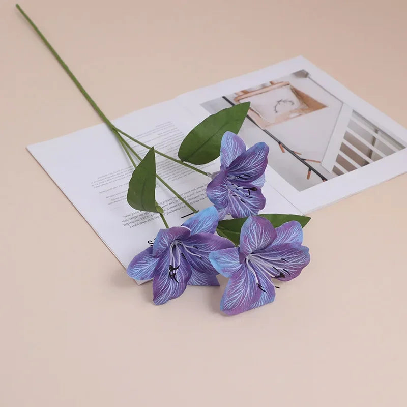 fleurs en soie lys décoratif pour intérieur et extérieur - vue 15 sur 15