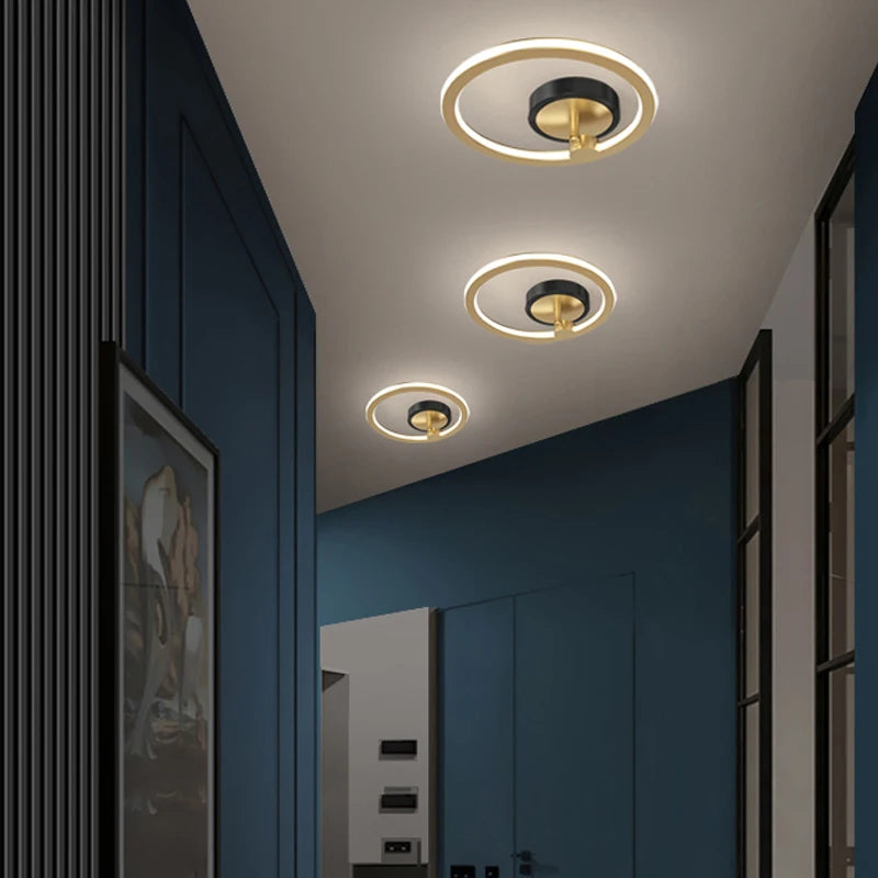 plafonnier led moderne nordique chic pour décoration intérieure - vue 3 sur 9