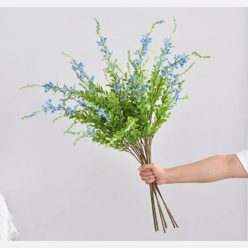 lot de 4 fleurs artificielles pour décoration de mariage et hôtel