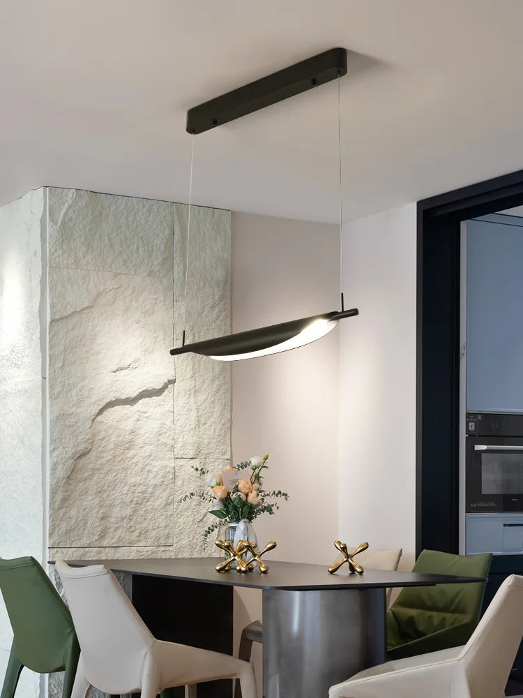 lustre moderne led éclairage suspendu pour espace contemporain - vue 5 sur 12