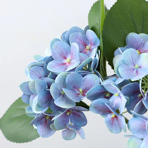 branche d'hortensia artificielle bouquet de fleurs décoratif - vue 5 sur 14
