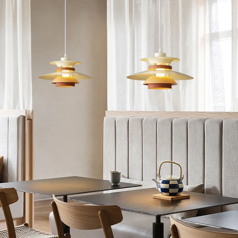lustre design nordique créatif style japonais pour bar et salon - vue 3 sur 26