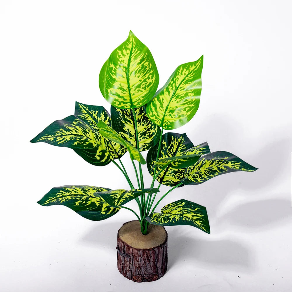 arbre artificiel monstera feuillage tropical pour décoration intérieure et extérieure - vue 6 sur 7