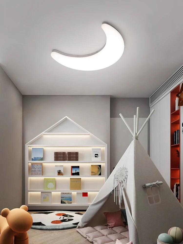 applique murale led en croissant d'intérieur simple - vue 5 sur 8