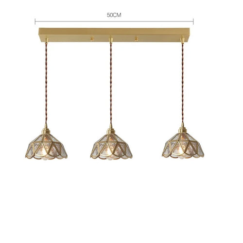 iwhd 2022 	 nordique verre led suspension luminaires cuivre moderne éclairage - vue 22 sur 24