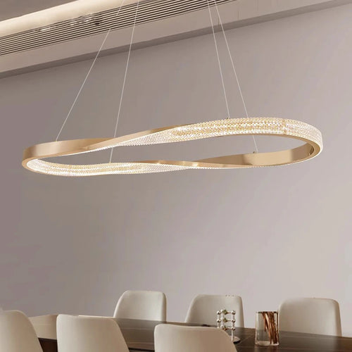 Lustre design moderne décoratif d'intérieur LED