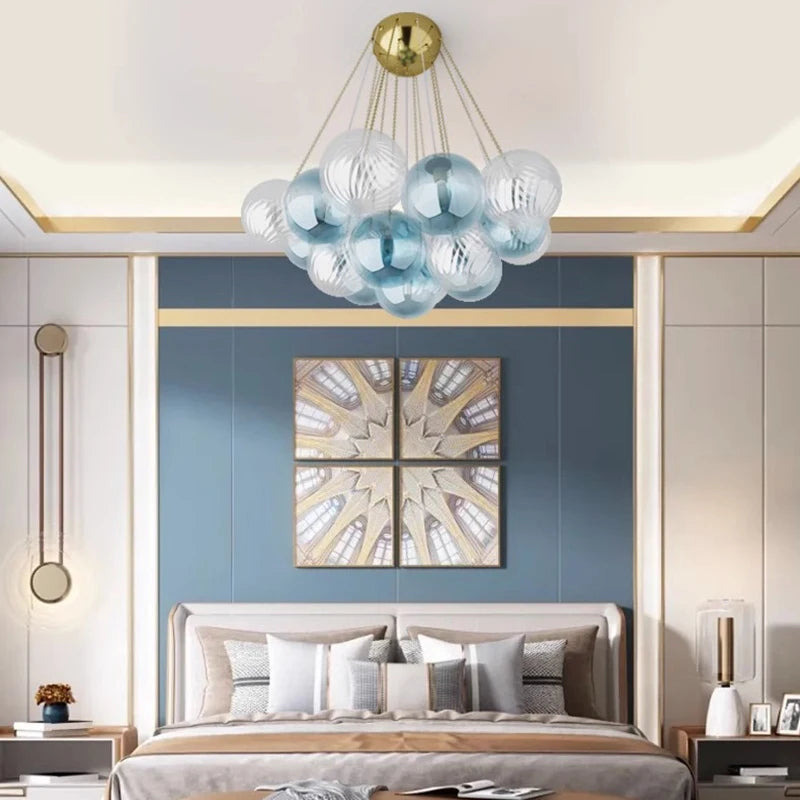 Suspension moderne éclairage intérieur lustres suspendus - vue 5 sur 14