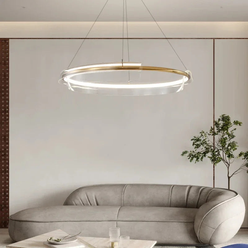 suspension à led pour décoration intérieure élégante et moderne - vue 6 sur 7