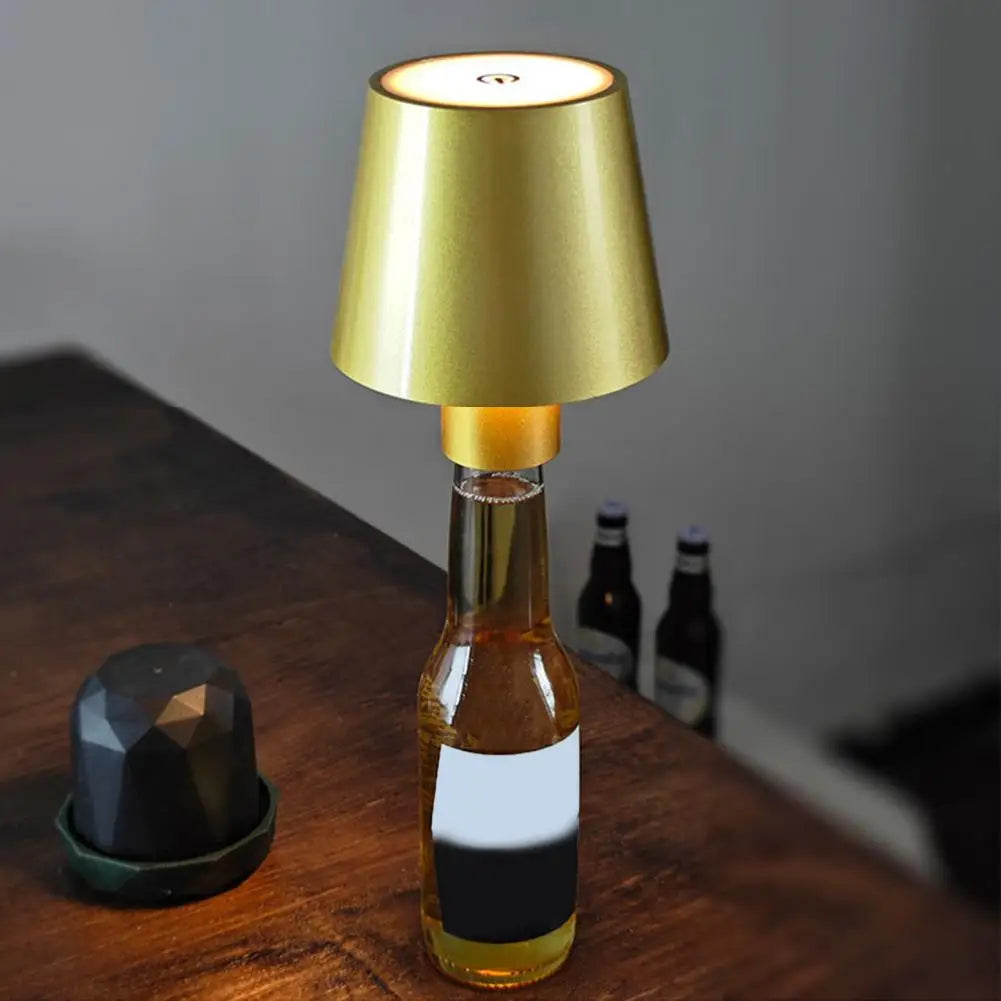 lampe de bouteille de vin sans fil portable pour bars et événements - vue 3 sur 9