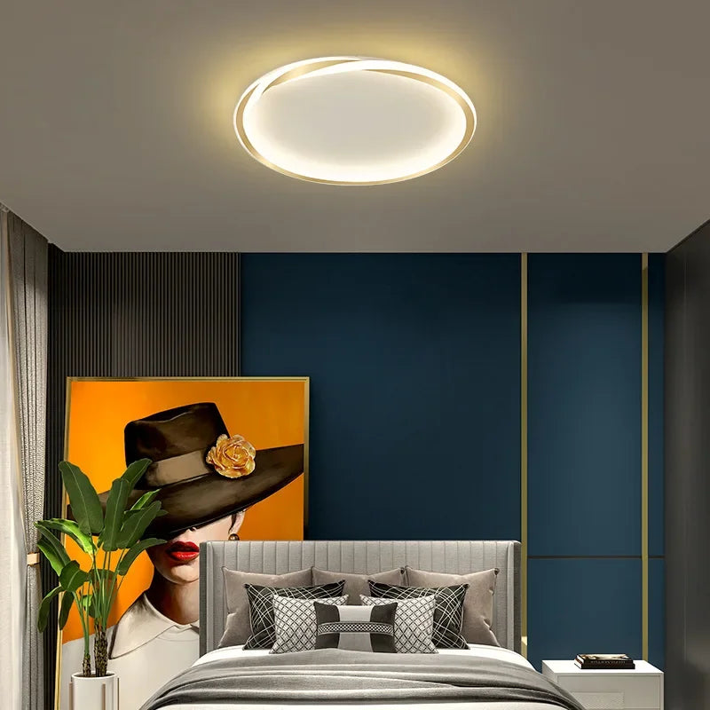 Lustre LED Plafond Maison Intérieur Décor