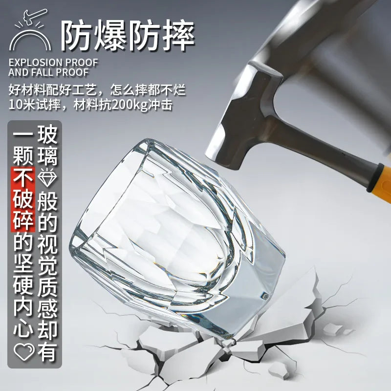 Verres creatifs style western pour whisky biere eau