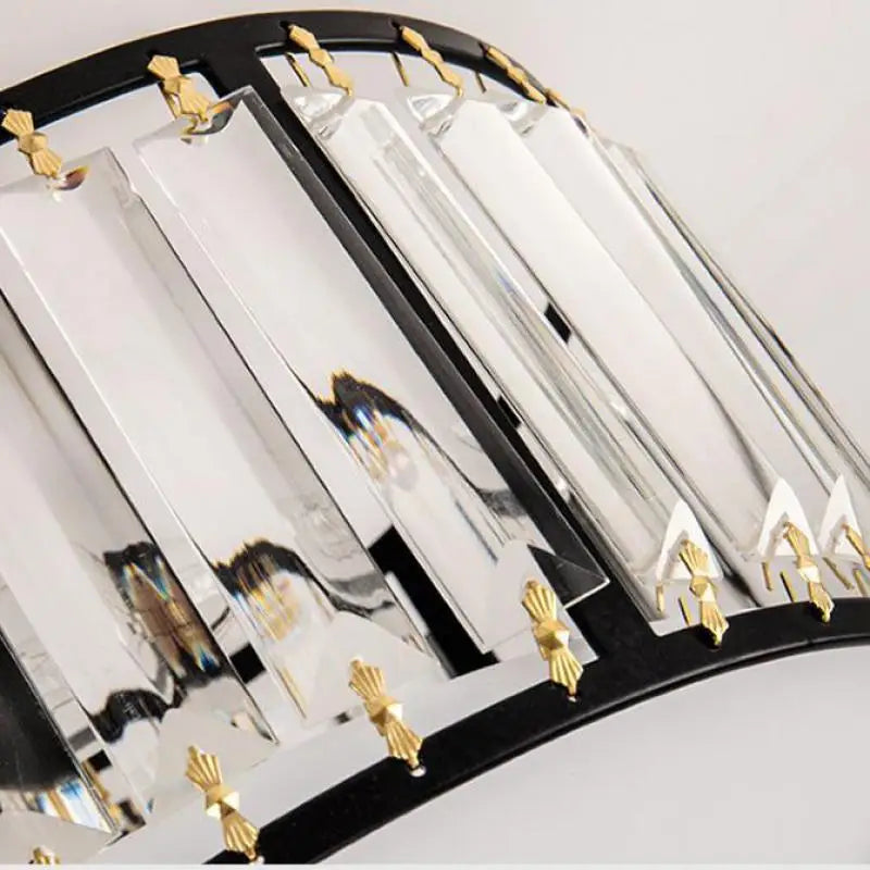 plafonnier moderne en cristal style européen lampes créatives à led - vue 7 sur 12