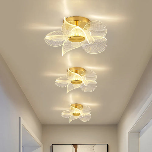 plafonnier led moderne en acrylique pour décoration intérieure - vue 3 sur 18