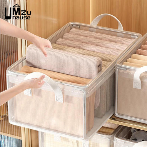 panier de rangement pliable pour vêtements et jouets - vue 3 sur 7