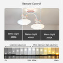 lustre licorne dessin animé avec télécommande lumière spectre complet
