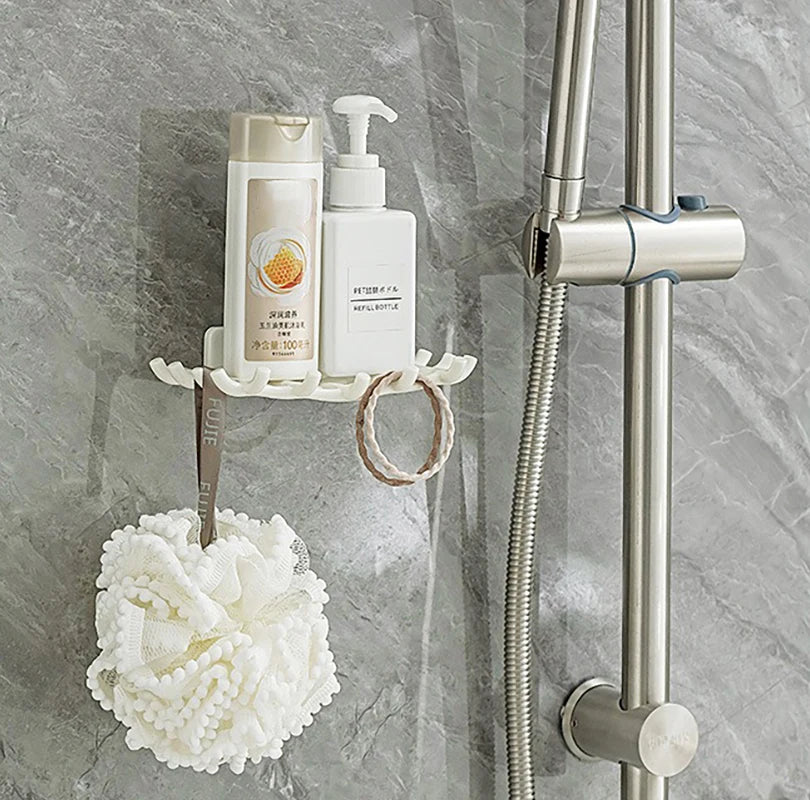 étagère murale de drainage pour savon design moderne sans perçage - vue 6 sur 8