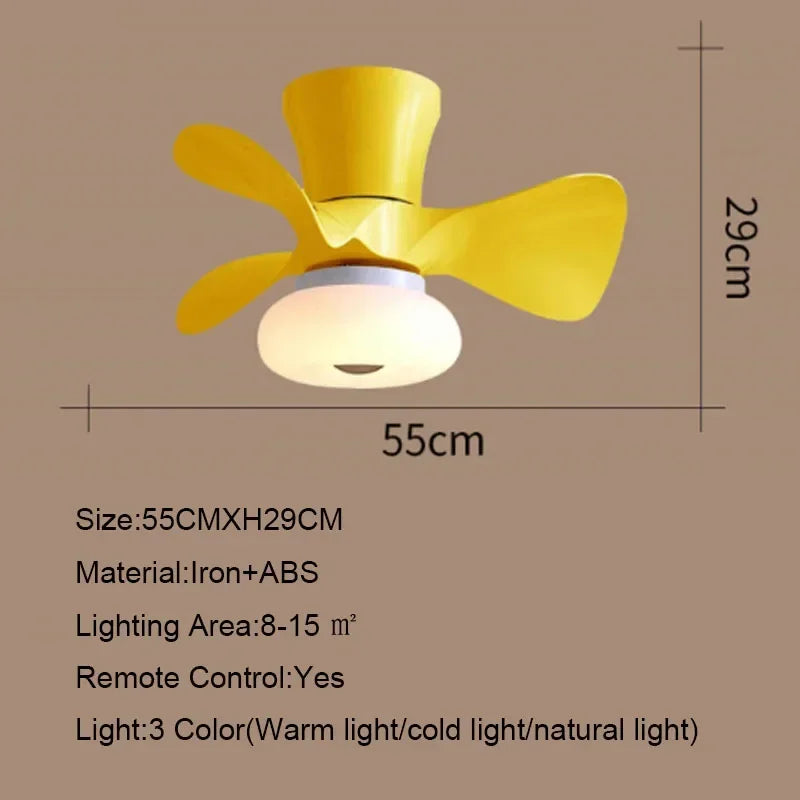 ventilateur de plafond lumineux pour espace commercial - vue 16 sur 17