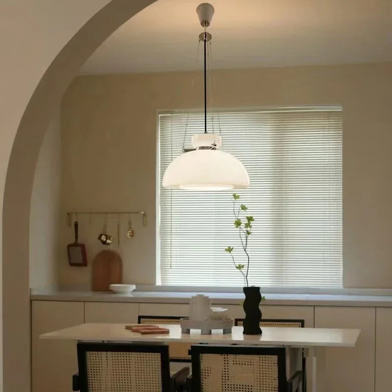 lustre en verre nordique pour décoration intérieur moderne - vue 3 sur 7