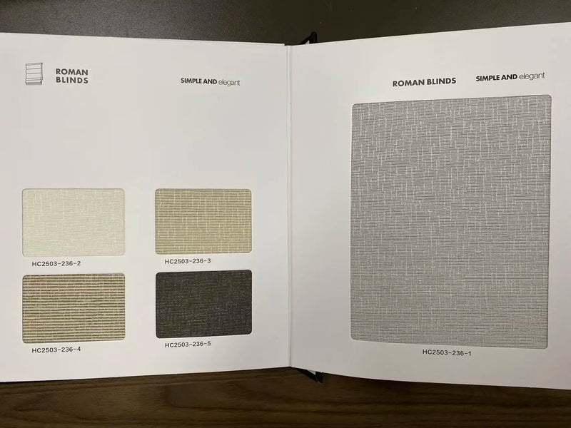 Store romain occultant moderne à ressort pour fenêtres