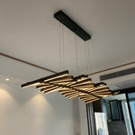 Lustre design LED en baguette lumineuse Bilbao