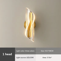 luxe acrylique applique murale led appliques murales
